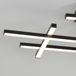 Plafonnier encastré en aluminium
