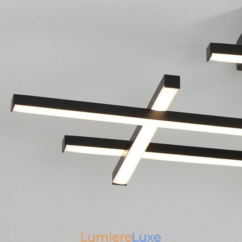 Plafonnier encastré en aluminium
