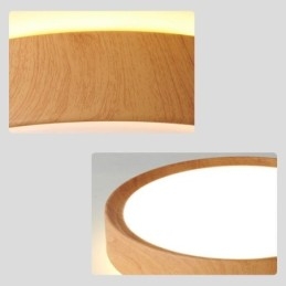 Plafonniers en bois Plafonnier japonais