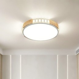 Plafonnier japonais minimaliste encastré