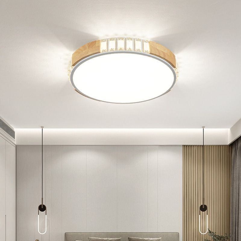 Plafonnier japonais minimaliste encastré