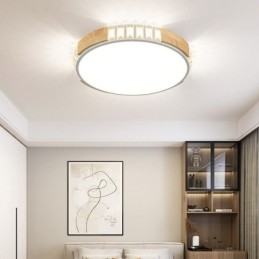 Plafonnier japonais minimaliste encastré