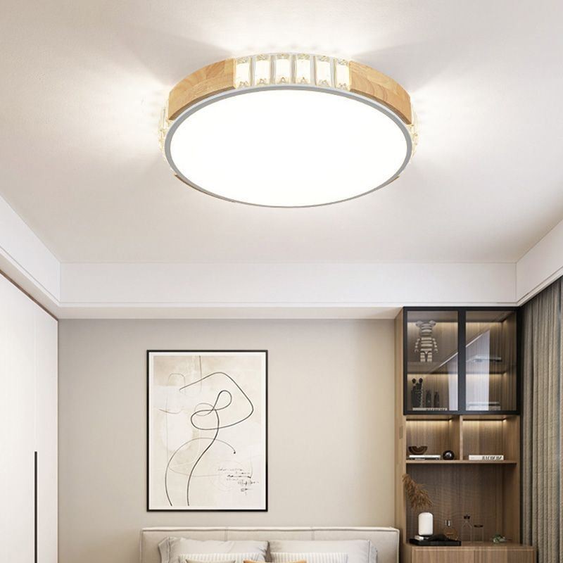 Plafonnier japonais minimaliste encastré