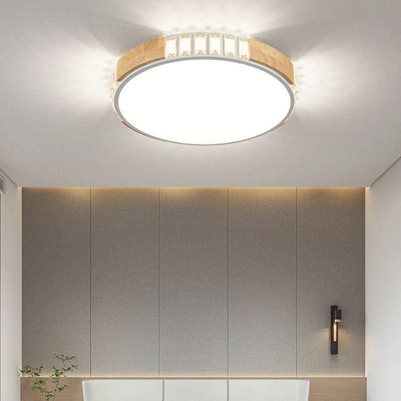 Plafonnier japonais minimaliste encastré