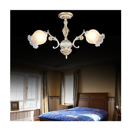 Blanc Trois Lumières Rétro Classique Européen Blanc Trois Lumières Rétro Classique Européen