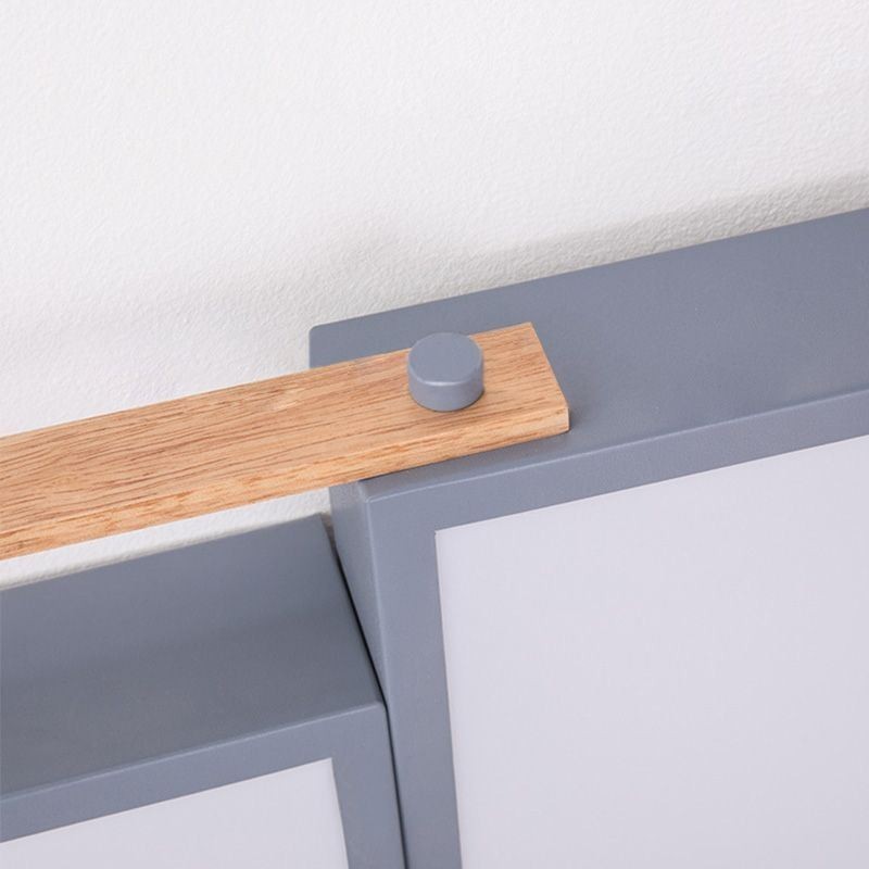 Plafonnier rectangulaire moderne à épissure