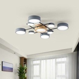 Plafonnier moderne à épissure quadrilatérale
