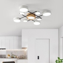Plafonnier moderne à épissure quadrilatérale