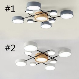 Plafonnier moderne à épissure quadrilatérale