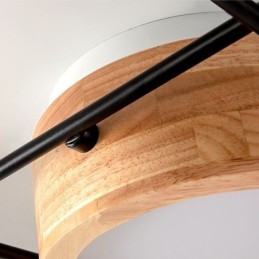 Plafonnier moderne à épissure quadrilatérale