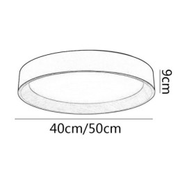 Plafonnier moderne minimaliste à encastrer