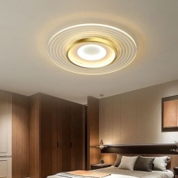 Plafonnier moderne encastré rond