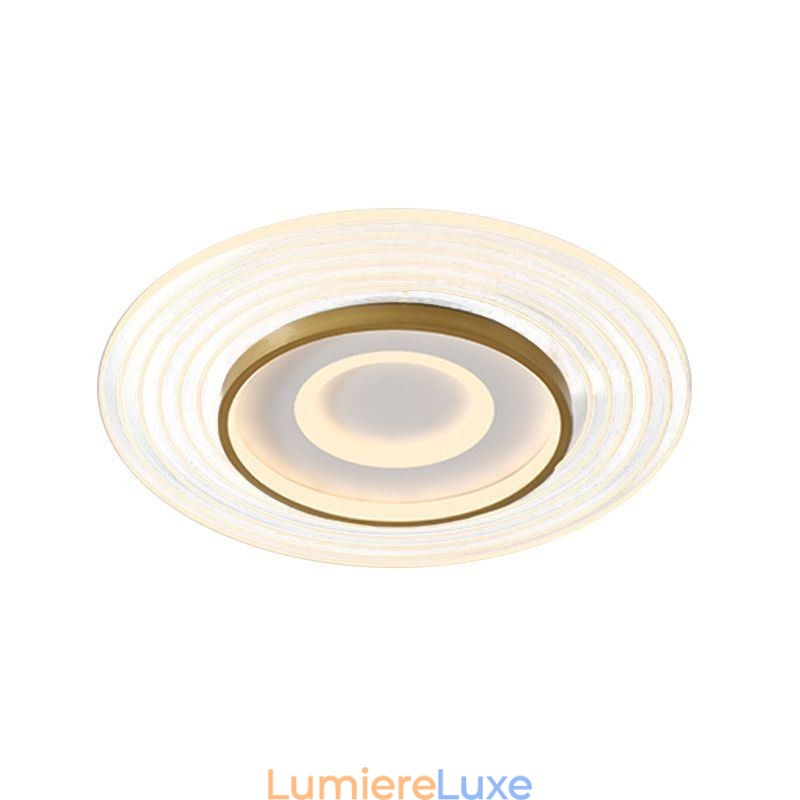 Plafonnier moderne encastré rond