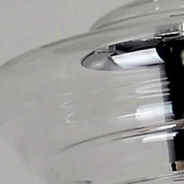 Suspension moderne à 1 lumière