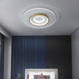 Plafonnier moderne encastré rond