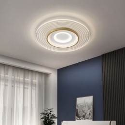 Plafonnier moderne encastré rond