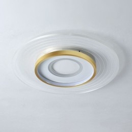 Plafonnier moderne encastré rond