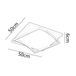 Plafonniers modernes, luminaires encastrés