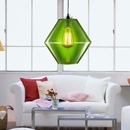 Lustre Mini Style Moderne Contemporain Verre