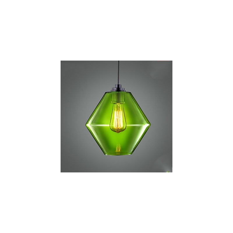 Lustre Mini Style Moderne Contemporain Verre