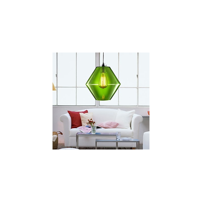 Lustre Mini Style Moderne Contemporain Verre