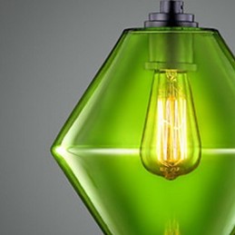 Lustre Mini Style Moderne Contemporain Verre