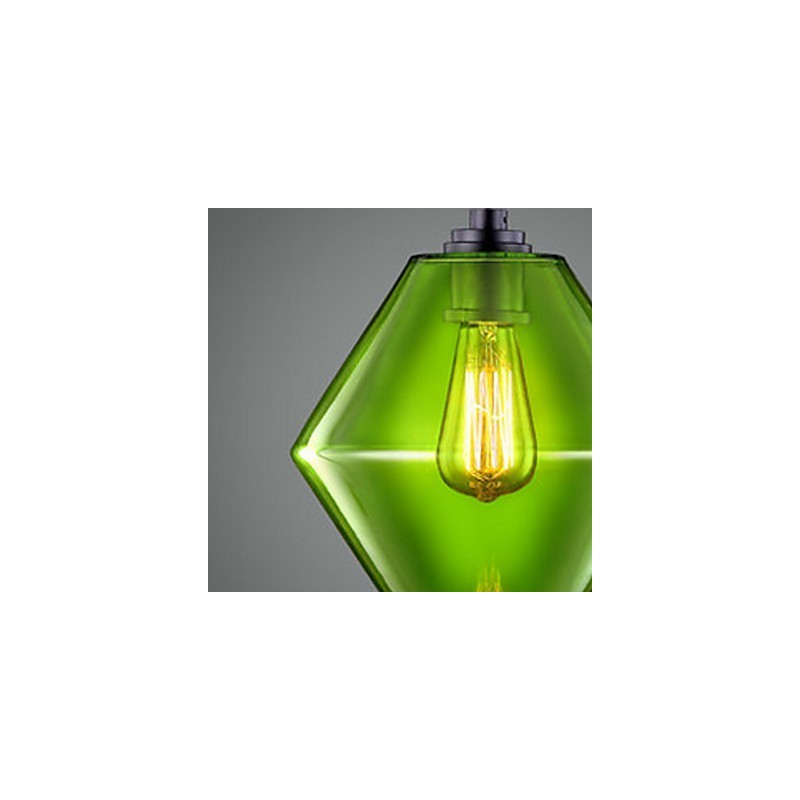 Lustre Mini Style Moderne Contemporain Verre