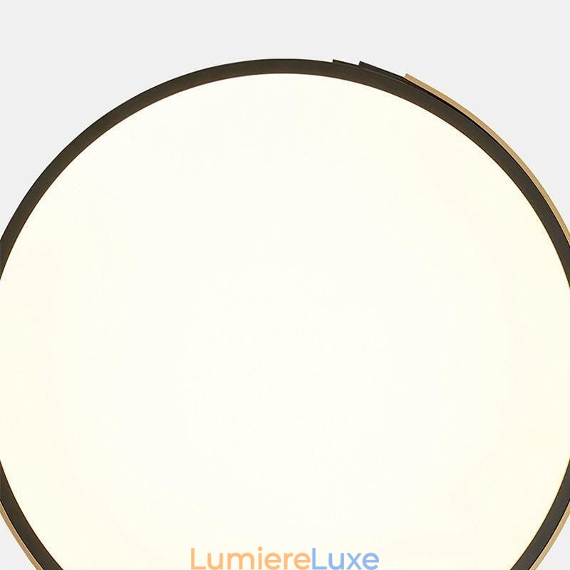 Plafonnier encastré moderne, lampe d'éclairage circulaire