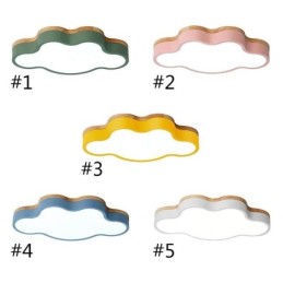 Plafonnier moderne et créatif en acrylique en forme de nuage pour enfants