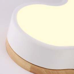 Plafonnier moderne et créatif en acrylique en forme de nuage pour enfants