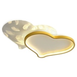 Plafonnier encastré en forme de cœur pour filles