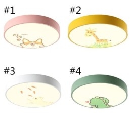 Plafonnier pour enfants avec motif animalier et dessin animé