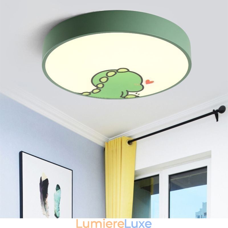 Plafonnier pour enfants avec motif animalier et dessin animé