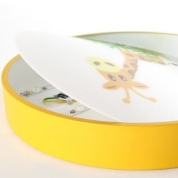Plafonnier pour enfants avec motif animalier et dessin animé