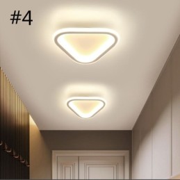 Plafonnier encastré rond pour cage d'escalier
