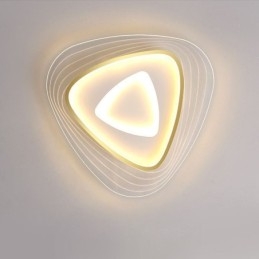 Plafonnier encastré triangulaire