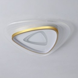 Plafonnier encastré triangulaire