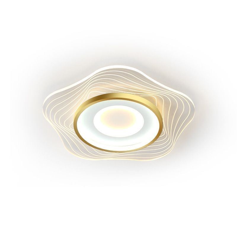 Plafonnier moderne et créatif en forme d'étoile, 36 W