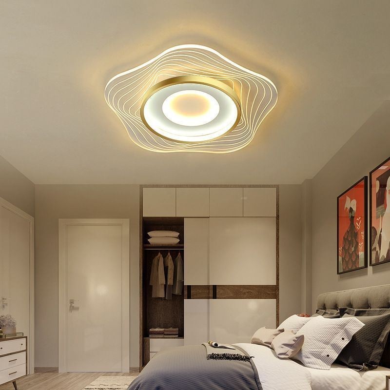 Plafonnier moderne et créatif en forme d'étoile, 36 W