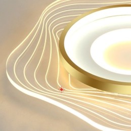 Plafonnier moderne et créatif en forme d'étoile, 36 W