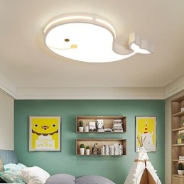 Plafonnier à intensité variable à motif dauphin, luminaire de plafond créatif pour enfants