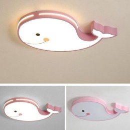 Plafonnier à intensité variable à motif dauphin, luminaire de plafond créatif pour enfants