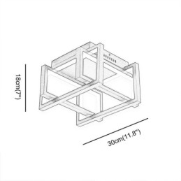 Plafonnier intelligent WiFi encastré