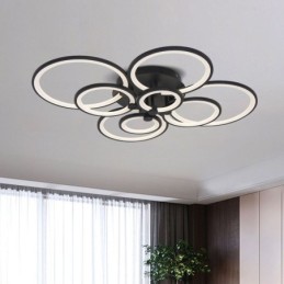 Plafonnier à intensité variable, lampe de plafond moderne à encastrer
