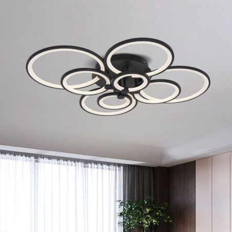 Plafonnier à intensité variable, lampe de plafond moderne à encastrer Plafonnier à intensité variable, lampe de plafond moderne à encastrer