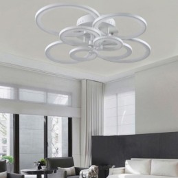 Plafonnier à intensité variable, lampe de plafond moderne à encastrer