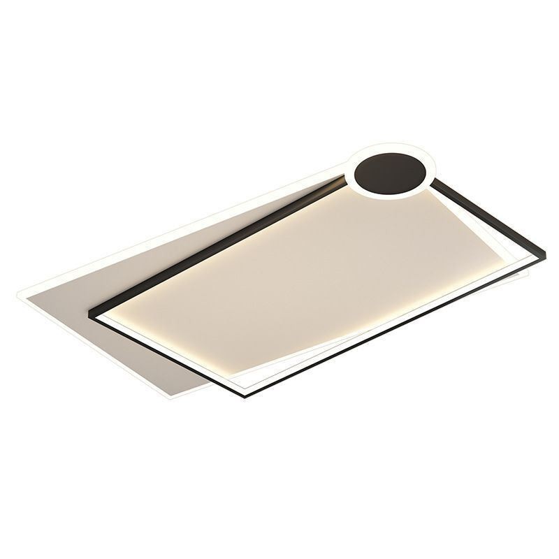 Plafonnier minimaliste encastré