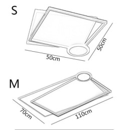 Plafonnier minimaliste encastré