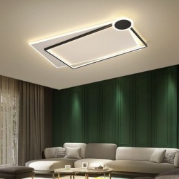 Plafonnier minimaliste encastré