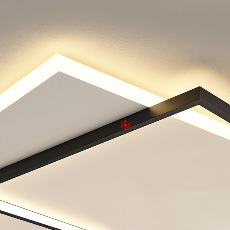 Plafonnier minimaliste encastré